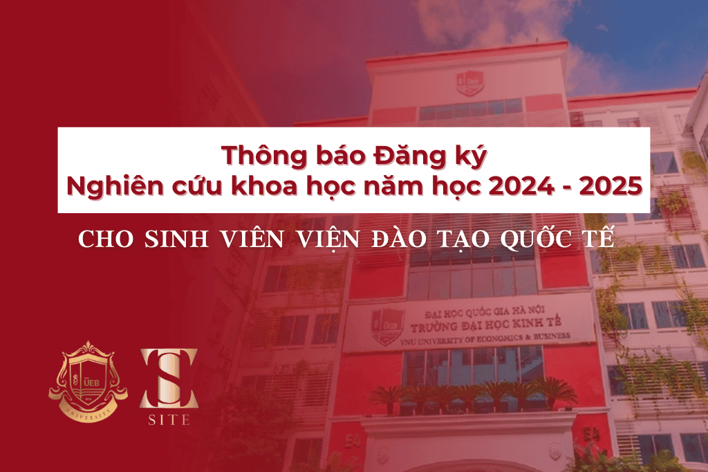 Thông báo về việc đăng ký đề tài nghiên cứu khoa học sinh viên năm học 2024-2025